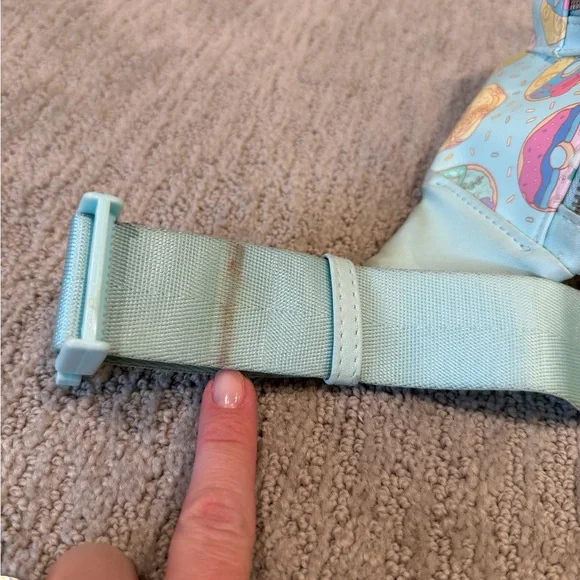 Disney Loungefly Donut Waist Bag - Mint, Pink, Yellow - Picture 14 of 16